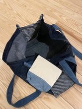 Load image into Gallery viewer, xl denim tote
