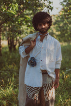 Load image into Gallery viewer, look 5 - everyday button with hand embelishments