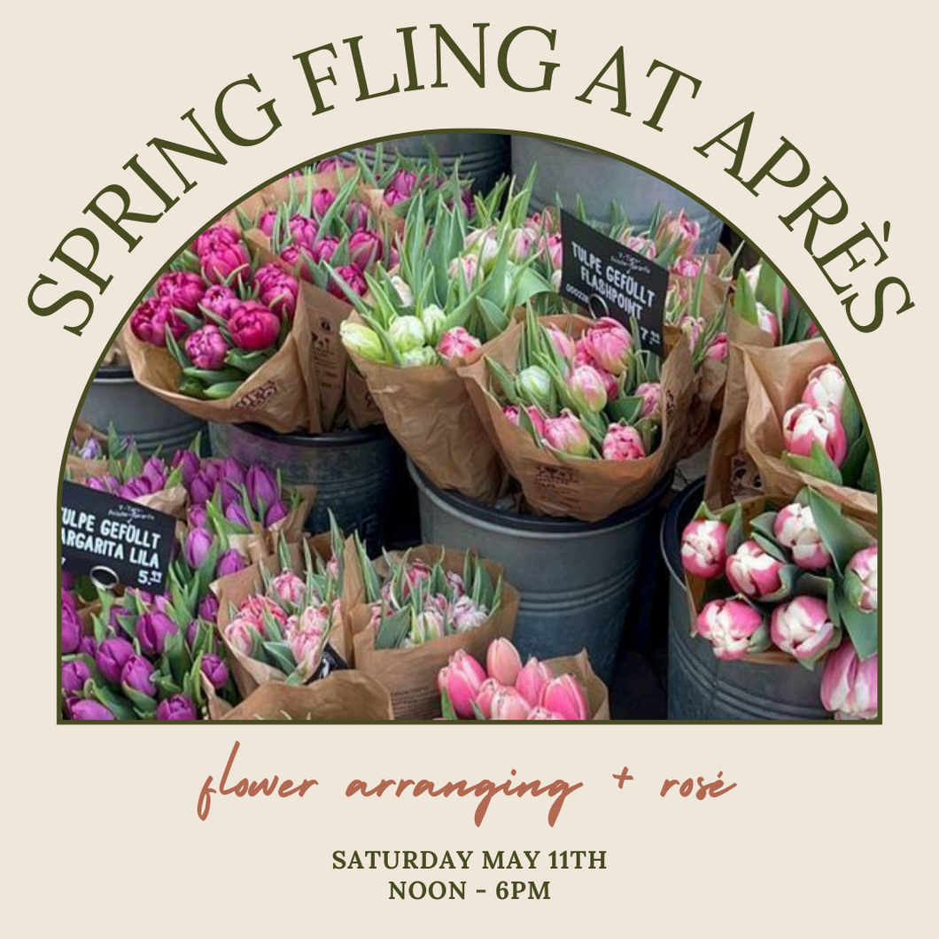 spring fling floral arranging 5/11