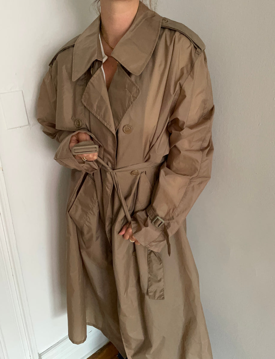 vintage totes trench coat – la vie après l'amour