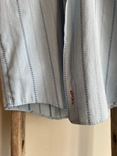 Load image into Gallery viewer, Paris Embroidered Blue Stripe

