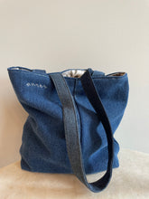 Load image into Gallery viewer, denim tote small
