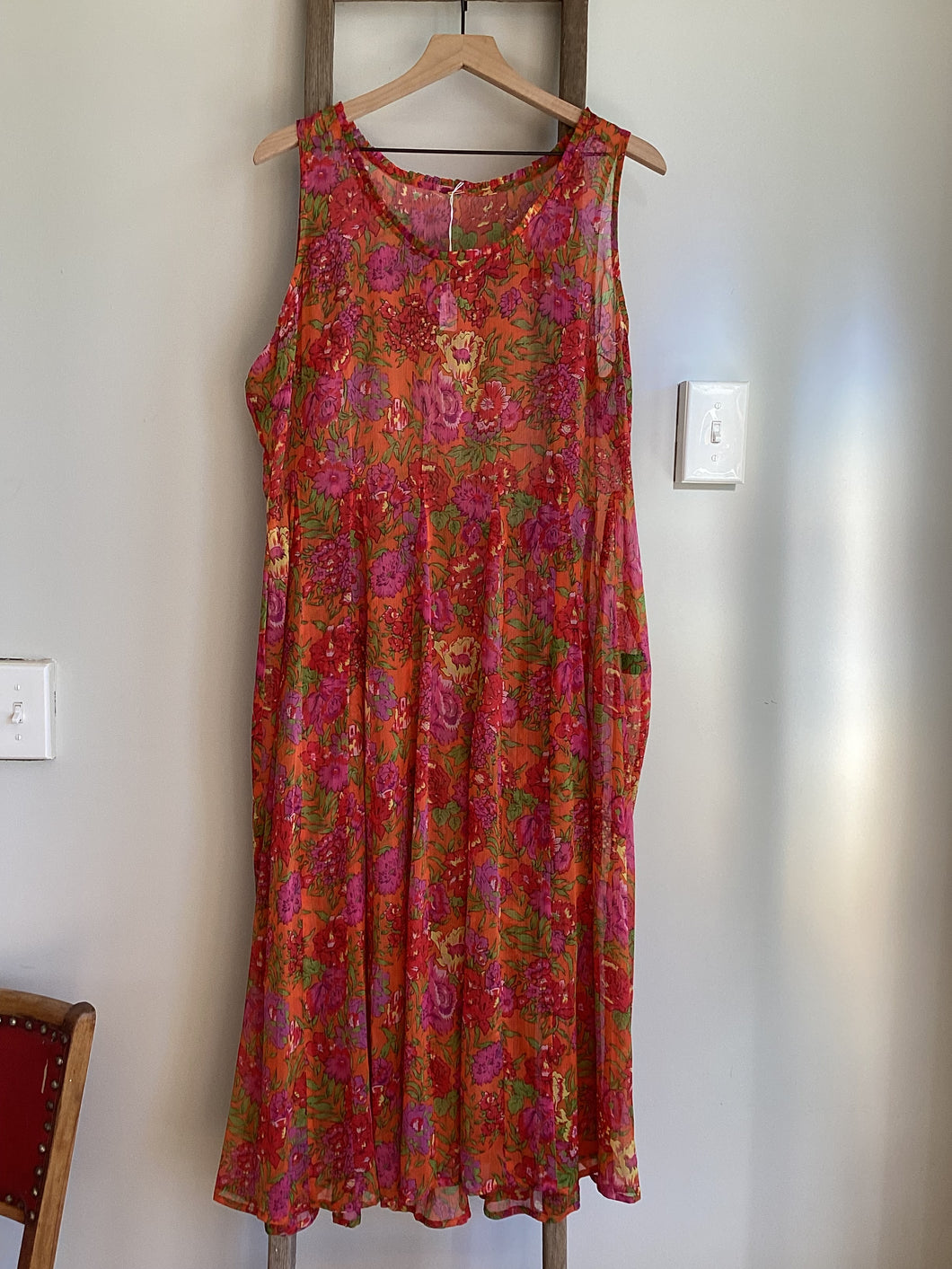 CT summer flowers dress
