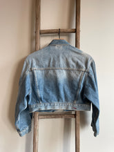 Load image into Gallery viewer, Paris Denim Jacket w/ Elbow Lace
