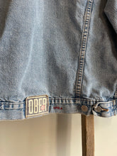 Load image into Gallery viewer, Paris Embroidered Denim Jacket

