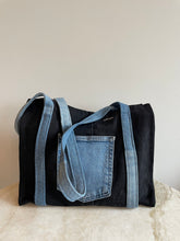 Load image into Gallery viewer, xl denim tote
