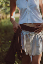 Load image into Gallery viewer, look 1 - two-tone annette pleated skirt
