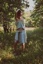 Load image into Gallery viewer, look 3 - annette crop skirt with collar belt
