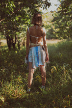 Load image into Gallery viewer, look 3 - suede + button down tie top
