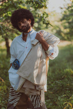 Load image into Gallery viewer, look 5 - everyday button with hand embelishments
