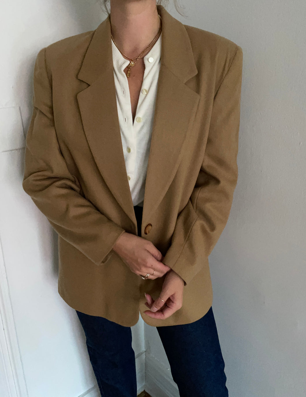 vintage requirements wool blazer