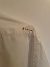 Load image into Gallery viewer, amour hand embroidered button down
