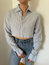 Load image into Gallery viewer, annette cropped button down
